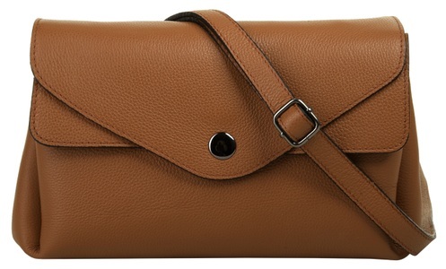 CLUTY, Cluty Umhängetasche, Cluty Umhängetasche, echt Leder, Made in Italy