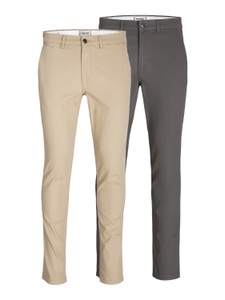Jack & Jones Chinohose »JPSTMARCO JJDAVE 2PK MP NOOS«, (Packung, 2 tlg.)