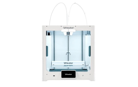 Ultimaker, Ultimaker S5 3D-Drucker, Dual-Extruder, WiFi, App-Steuerung, mit 11,9 cm (4,7) Touchscreen, Ultimaker S5 3D Drucker Dual-Düsen-System (Dual Extruder)