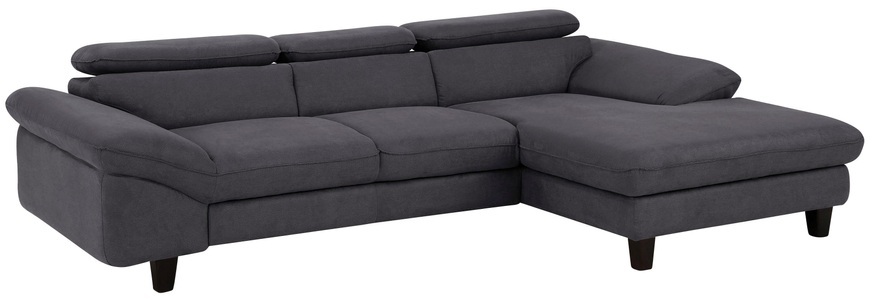 HOME AFFAIRE, Home affaire Ecksofa »Pilot«, wahlweise mit Bettfunktion und Bettkasten, Home affaire Ecksofa »Pilot L-Form«, mit Kopfteilverstellung, optional Bettfunktion und Bettkasten