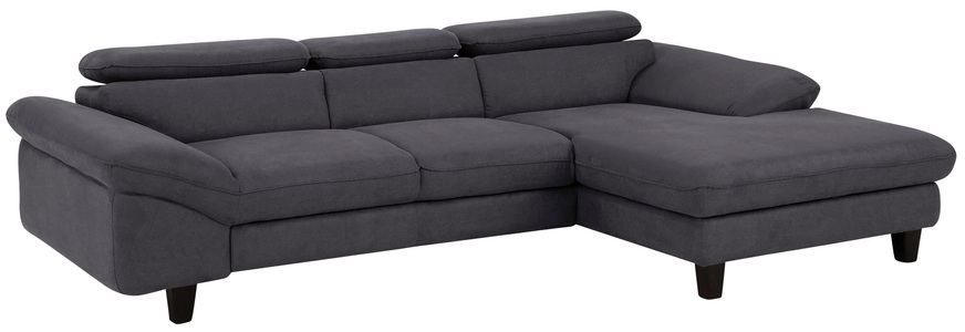 HOME AFFAIRE, Home affaire Ecksofa »Pilot«, wahlweise mit Bettfunktion und Bettkasten, Home affaire Ecksofa »Pilot L-Form« mit Kopfteilverstellung, wahlweise mit Bettfunktion & Bettkasten