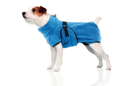 swisspet, swisspet Bademantel S blau, Freezack Hundebademantel blau S