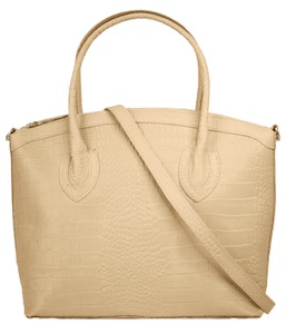 CLUTY, Cluty Henkeltasche, (1 tlg.), echt Leder, Made in Italy, Cluty Henkeltasche, echt Leder, Made in Italy