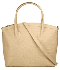 CLUTY, Cluty Henkeltasche, (1 tlg.), echt Leder, Made in Italy, Cluty Henkeltasche, echt Leder, Made in Italy
