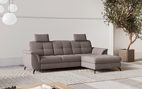 sit&more Ecksofa »Zora L-Form«, wahlweise mit Bettfunktion und Bettkasten
