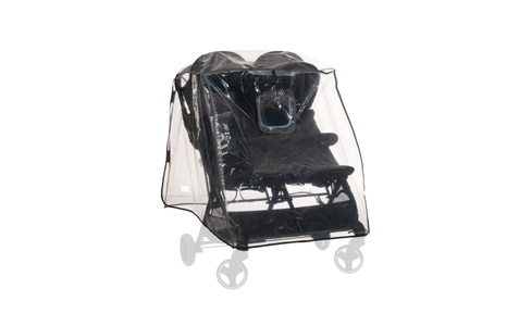 Hauck, hauck Regenschutz Geschwisterwagen Duo, Hauck Kinderwagen-Regenschutzhülle »Duo transparent«