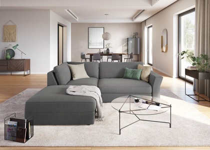 sit&more Ecksofa, inklusive Sitztiefenverstellung