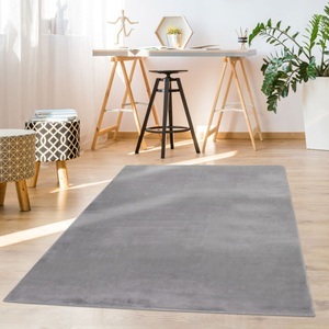 Carpet City, Carpet City Hochflor-Teppich »TOPIA400«, rechteckig, 21 mm Höhe, Carpet City Hochflor-Teppich »TOPIA 400«, rechteckig, 21 mm Höhe, Kunstfell-Teppich mit Kaninchenfell-Optik, Haptik, Schlafzimmer