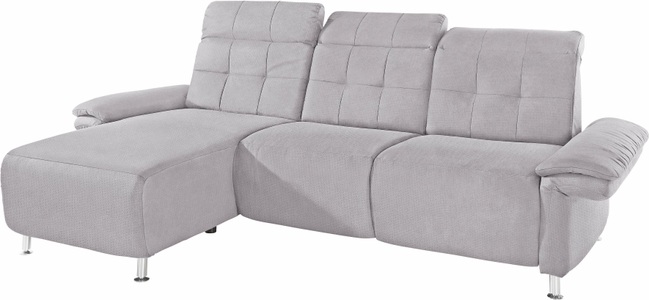 PLACES OF STYLE, Places of Style Ecksofa »Manhattan«, 2 Sitze mit elektrischer Relaxfunktion, verstellbare Armlehnen, Home affaire Ecksofa »Manhattan L-Form« 2 Sitze mit elektrischer Relaxfunktion, verstellbare Armlehnen