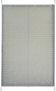 K-HOME, K-HOME Plissee »Klemmfix Elba«, Lichtschutz, ohne Bohren, Lichtschutz, ohne Bohren, verspannt, bedruckt, 