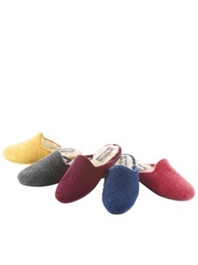 undefined, Pantoffel mit rutschhemmender Gummi-Laufsohle, Classic Pantoffel