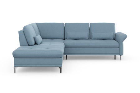 INOSIGN, INOSIGN Ecksofa »Palm Beach«, Federkern, mit Sitztiefenverstellung, wahlweise mit Bettfunktion, Bettkasten und Armteilverstellung, INOSIGN Ecksofa »Palm Beach L-Form«, Federkern, mit Sitztiefenverstellung, wahlweise mit Bettfunktion