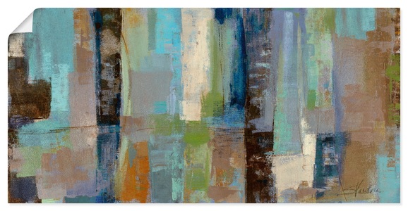 Artland, Artland Wandbild »Dachfenster«, Artland Wandbild »Dachfenster«, Muster, (1 St.), als Leinwandbild, Wandaufkleber in verschied. Grössen