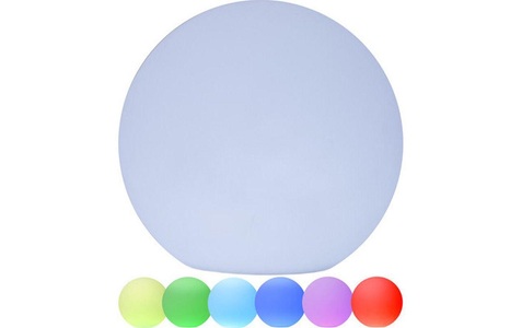 Best Season, Funktionale LED-Kugel Twilights mit Fernbed. 30cm, LED Leuchtkugel Twilights H: 29cm