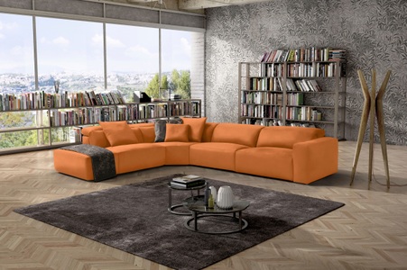 Egoitaliano, Egoitaliano Ecksofa »Beverly«, wahlweise mit elektrischer Relaxfunktion, inklusive Kopfteilverstellung, Egoitaliano Ecksofa »Beverly, extravangantes Designsofa mit erstklassigem Sitzkomfort«, wahlweise mit elektrischer Relaxfunktion, Kopfteilverstellung