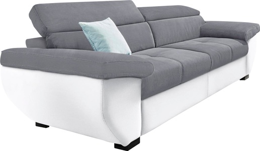 Cotta, COTTA Polstergarnitur »Speedway«, (Set), Set: bestehend aus 2,5-Sitzer Sofa und Hocker, 2,5-Sitzer, COTTA Polstergarnitur »Speedway«, (Set), Set: bestehend aus 2,5-Sitzer Sofa und Hocker, 2,5-Sitzer