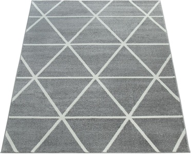 PACO HOME, Teppich, »Stella 401«, Paco Home, rechteckig, Höhe 17 mm, maschinell gewebt, Paco Home Teppich »Stella 401«, rechteckig, 16 mm Höhe, Kurzflor, Pastellfarben, Rauten Design, Skandi Muster