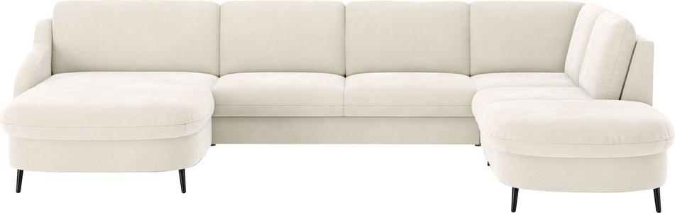 sit&more Wohnlandschaft »Soul U-Form«, wahlweise mit Bettfunktion und Bettkasten oder Schubkasten