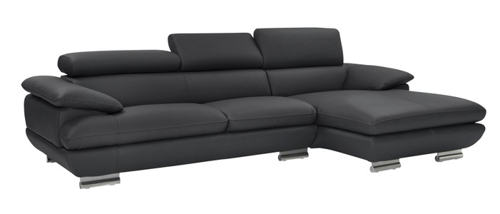 CALIA ITALIA, CALIA ITALIA Ecksofa »Magic«, in 2 Lederqualitäten, CALIA ITALIA Ecksofa »Magic, ein italienisches Sofa zum Träumen, erstklassiger Sitzkomfort«, mit verstellbaren Kopfteilen, in 2 Lederqualitäten