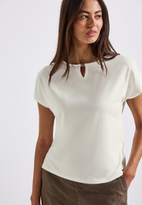 STREET ONE, STREET ONE Shirttop, mit Cut-Out Detail