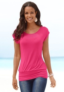 Lascana, LASCANA Longshirt, LASCANA Longshirt, mit breitem Bund
