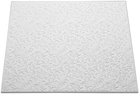 Decoflair, Decoflair Deckenplatten »Deckenplatte T107«, (Spar-Set, 80 tlg.), in Putzoptik, 