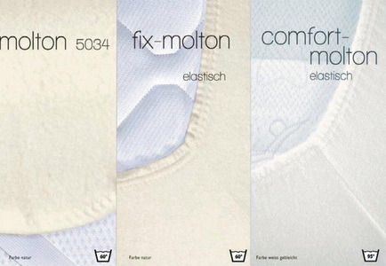 undefined, Moltonauflage, Fleuresse Molton 4Gummi E.5034 140x200