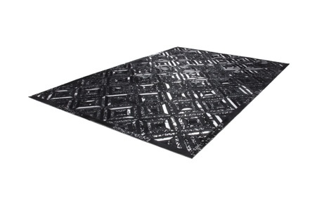 Kayoom, Kayoom Teppich »Spark 410«, rechteckig, 100% Leder, Unikat, fusselarm, Allergiker & Fussbodenheizung geeignet, Kayoom Teppich »Spark 410«, rechteckig, 8 mm Höhe, 100% Leder, Unikat, fusselarm, Allergiker & Fussbodenheizung geeignet