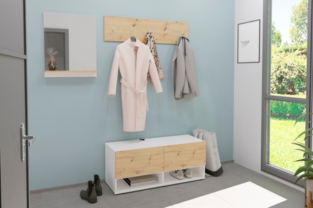 FMD, Garderobe Spanplatten Unisex Beige ONE SIZE, FMD - Garderobe spanplatten, One Size, Beige