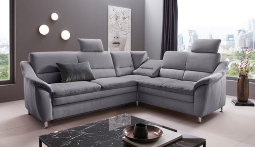 PLACES OF STYLE, Places of Style Ecksofa »Cardoso«, Federkern, wahlweise mit Bett, Schubkasten, teilweise Relaxfunktion, Places of Style Ecksofa »Cardoso L-Form«, Federkern, wahlweise mit Bett, Schubkasten, teilweise Relaxfunktion