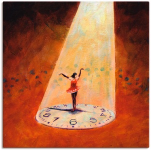 Artland, Artland Wandbild »Im Jetzt sein«, Artland Wandbild »Im Jetzt sein«, Frau, (1 St.), als Leinwandbild, Poster in verschied. Grössen