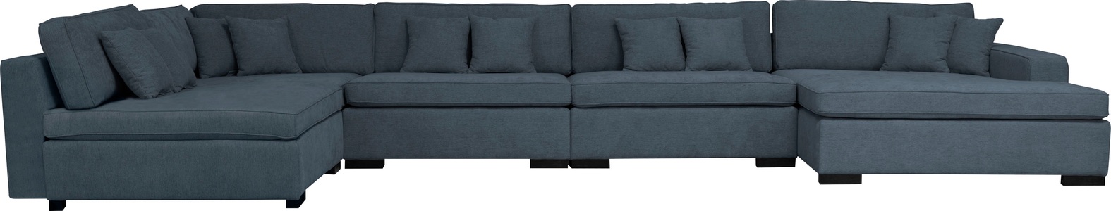 Guido Maria Kretschmer Home&Living, Guido Maria Kretschmer Home&Living Wohnlandschaft »Skara XXL«, Lounge-Sofa XXL mit Federkern-Polsterung, in vielen Bezugsvarianten, auch recycelt, Home affaire Wohnlandschaft »Skara XXL U-Form« Lounge-Sofa XXL mit Federkern-Polsterung, in vielen Bezugsvarianten