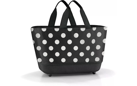 REISENTHEL, REISENTHEL® Einkaufskorb »Shoppingbasket Dots White«, Reisenthel Tasche Shoppingbasket Dots White