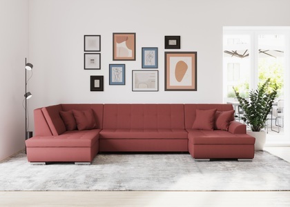 DOMO collection Wohnlandschaft »Treviso«, wahlweise mit Bettfunktion