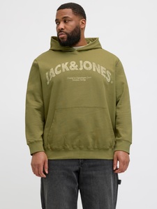 Jack & Jones PlusSize Kapuzensweatshirt »JORALMERIA SWEAT HOOD PLS«, mit Logo Print
