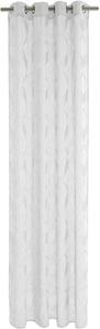 HOMING, HOMING Gardine »Carole«, (1 St.), Wellen, modern, Wohnzimmer, Schlafzimmer, HOMING Gardine »Carole«, (1 St.), Wellen, modern, Wohnzimmer, Schlafzimmer