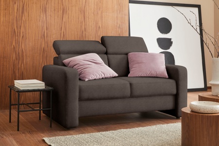 sit&more 2-Sitzer »Bologna«, inklusive Kopfteilverstellung und Federkern