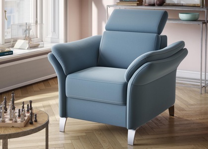 SIT&MORE, sit&more Sessel, sit&more Sessel »Vincenzo«, inklusive Kopfteilverstellung