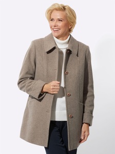 Classic Wolljacke, ohne Kapuze