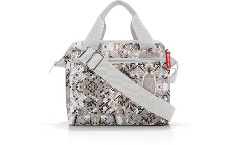 REISENTHEL® Umhängetasche »Allrounder Cross Snake Sand«, 2 Tragegriffe