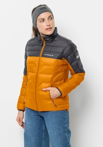 Jack Wolfskin, Jack Wolfskin DNA Tundra Jacke Damen gelb/grau 2021 M Winterjacken, 