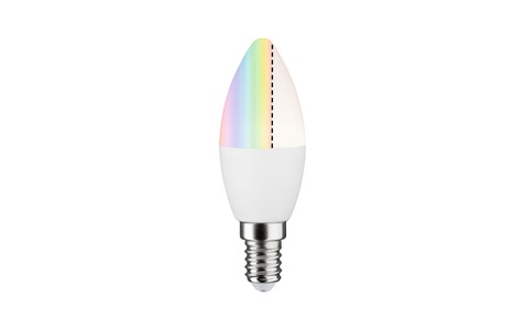 undefined, Paulmann Zigbee Intelligente Glühbirne 6,3 W Weiß, Paulmann Spezialleuchtmittel »ZigBee E14 6.«, E14, Neutralweiss-Tageslichtweiss-Kaltweiss-Warmweiss-Farbwechsler