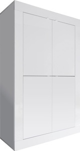 LC, LC Highboard »Basic«, Höhe 162 cm, INOSIGN Highboard »Basic Höhe 162 cm, Breite 102 cm, Kommode 4 Türen, Hochkommode«, Metallgriff, moderne Rahmenoptik, viel Stauraum, Farbauswahl
