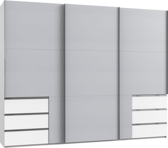 fresh to go, Fresh To Go Schwebetürenschrank »Level«, mit Schubkästen, Wimex Schwebetürenschrank »Level by fresh to go«