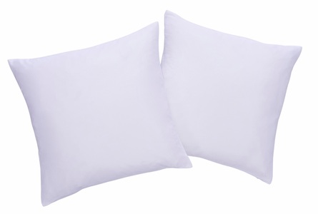 HOME AFFAIRE, Home affaire Kissenhülle »Parry«, (2 St.), my home Dekokissen »Parry Microfaser« 2-er Set, unifarben, Kissenhüllen ohne Füllung, mit Reissverschluss