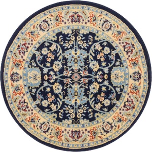 Myflair Möbel & Accessoires, Myflair Möbel & Accessoires Teppich »Zarin Hill«, rund, 8 mm Höhe, Myflair Möbel & Accessoires Teppich »Zarin Hill«, rund, 8 mm Höhe, Kurzflor, gewebt, Orient-Optik, ideal im Wohnzimmer & Schlafzimmer