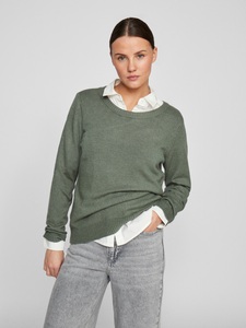 Vila Rundhalspullover »VIRIL O-NECK L/S KNIT TOP - NOOS«