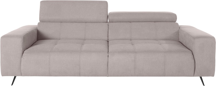 DOMO collection, DOMO collection 2-Sitzer, DOMO collection 2-Sitzer »Trento, mit Kufenfuss oder Einzelfuss«, wahlweise mit Kopfteilverstellung und in zwei Grössen erhältlich