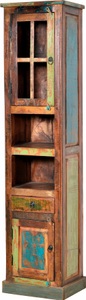 SIT, SIT Hochschrank »Riverboat«, Badezimmer-Hochschrank Vintage Boat bunt