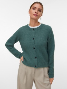 VERO MODA, Vero Moda Strickjacke »VMNOVAH LS O-NECK BUTTON CARDI GA NOOS«